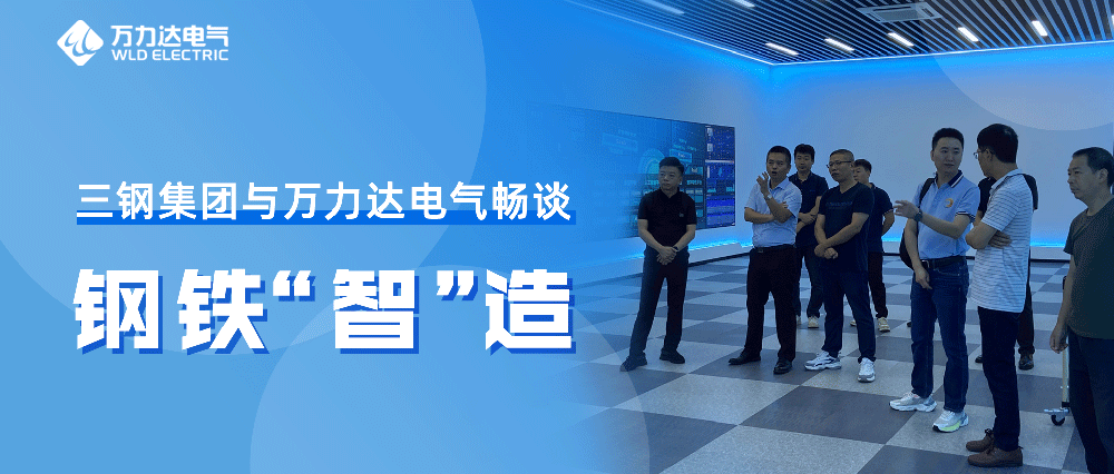 三钢集团与口袋德州官网电气畅谈钢铁“智”造